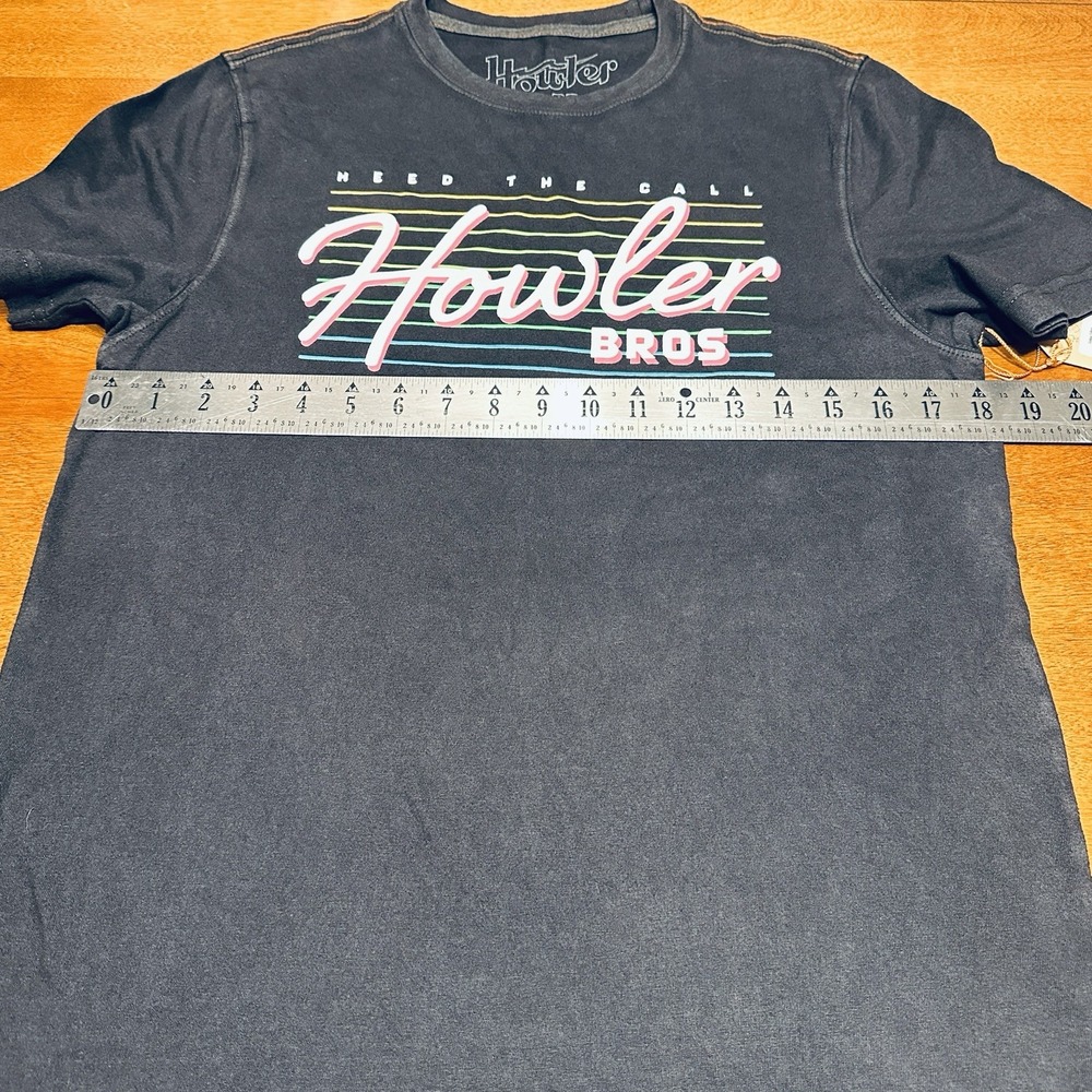 Howler Bros Brothers Beach Club t-Shirt Black Cotton $40‎ Small NWT - Picture 7 of 8